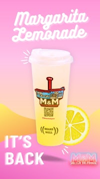 margarita lemonade it's back